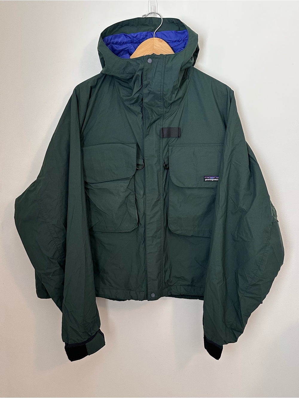 Patagonia Vintage 1990 SST Fly Fishing Deep Wadding Jacket XXL